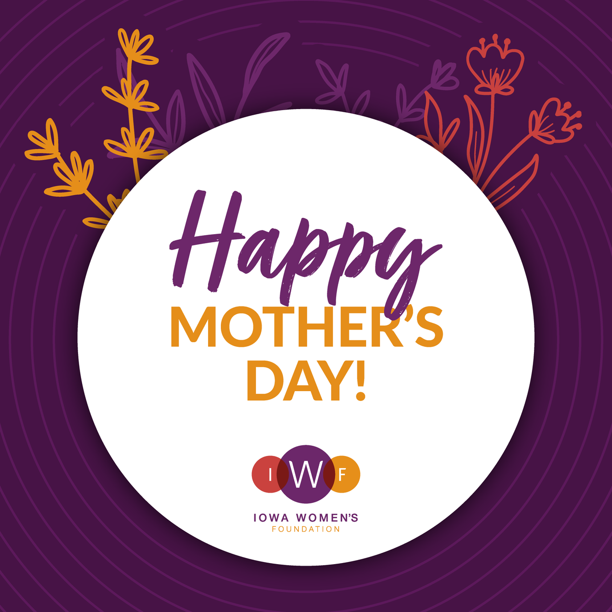 Mother's Day is about celebrating all different types of mamas! Whether you're a biological mom, an adoptive mom, a bonus mom, or a motherly figure in any way in someone's life — today is about you! Happy Mother's Day to everyone who helps fill this special role. 💐💜