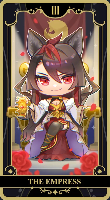 【 TAROTORIA 】Ⅱ / THE HIGH PRIESTESS (女教皇)   Ⅲ  / THE EMPRESS(女帝)  #original 