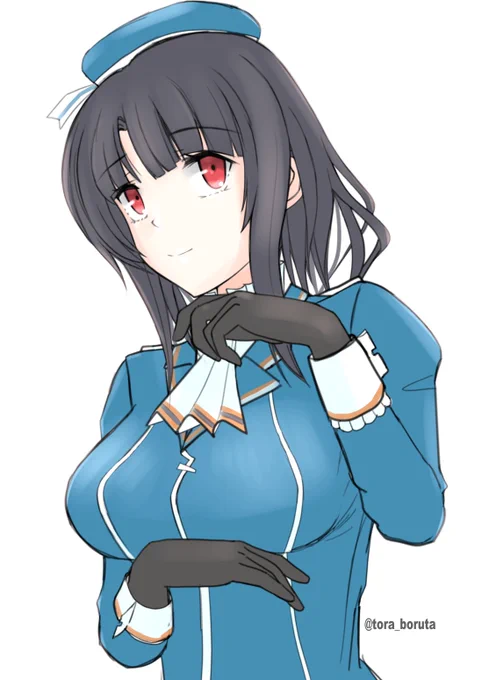 高雄さん進水日おめでとう!#艦これ版深夜の真剣お絵描き60分一本勝負 #艦これ版真剣お絵描き60分一本勝負_20240512#艦これ#高雄 