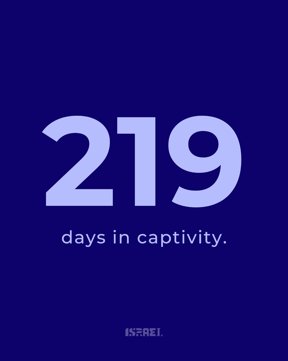 Nous prierons pour les 132 otages israéliens qui attendent avec impatience de rentrer chez eux depuis plus de 6 mois. #BringThemAllHomeNOW
