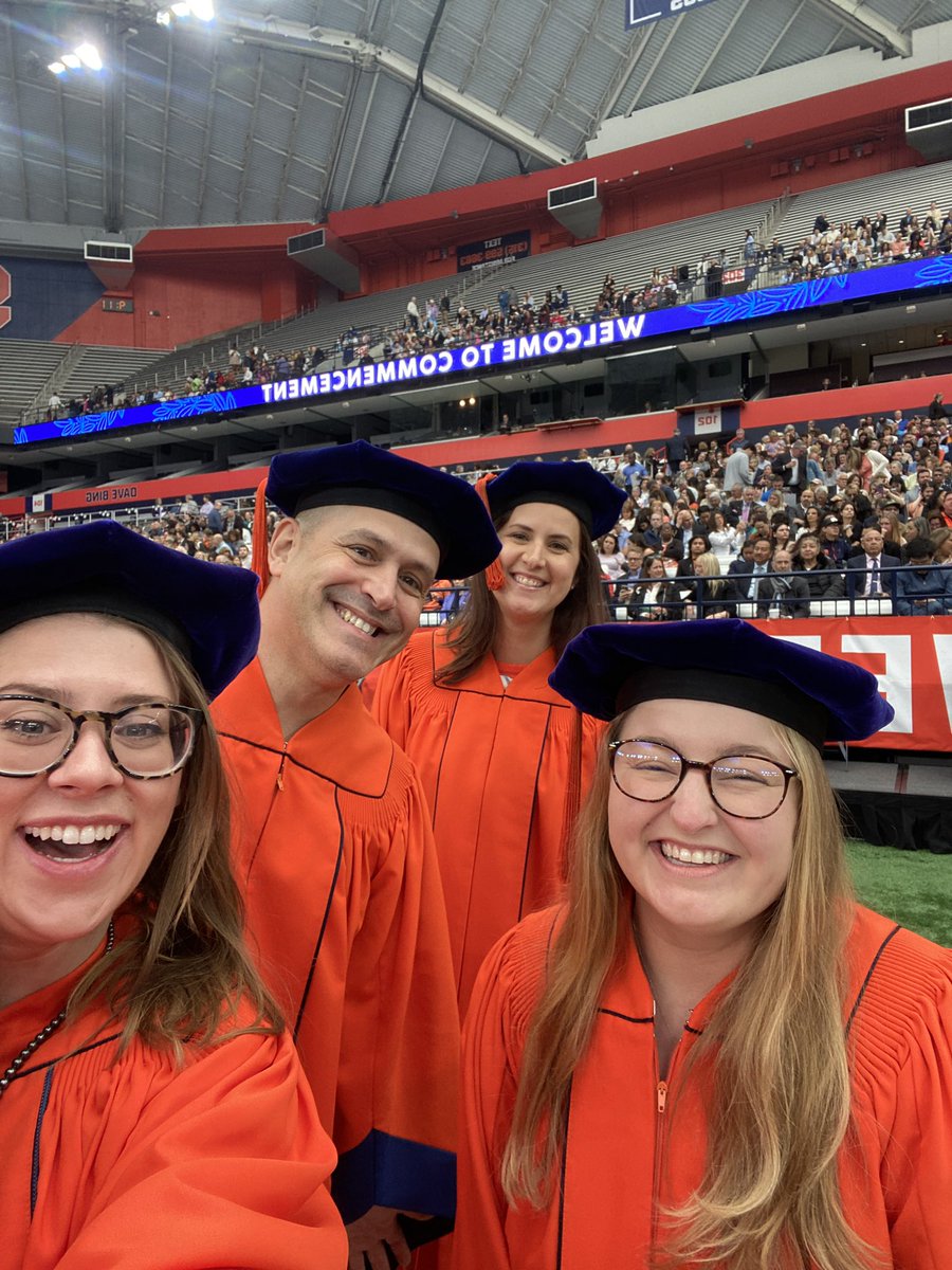 It’s tradition at this point. Congratulations, graduates! See you on the other side of the stage!