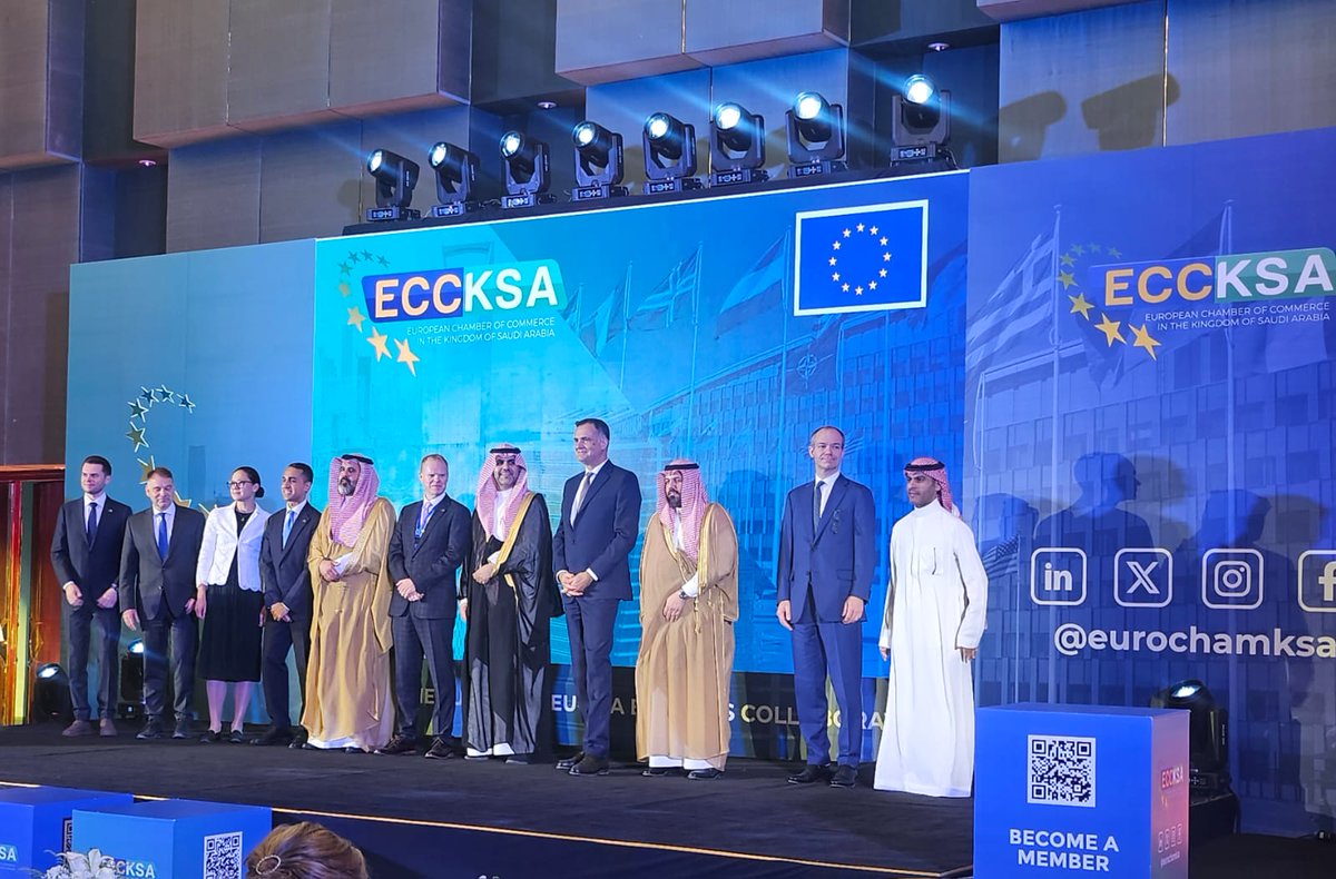 European Chamber of Commerce opens its chapter in #SaudiArabia - alriyadhdaily.com/article/ceb7f9…