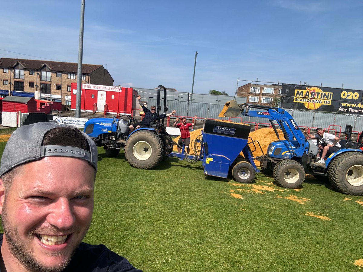 Jordans (@ianajordan) on Twitter photo Renovations complete <a href="/wellingunited/">Welling United FC</a> in preparation for next season. Lads putting a great shift in 👍 <a href="/CampeyTurfCare/">Campey™ Turf Care Systems</a> <a href="/Proffittglenn/">Jamie Glenn Proffitt</a> <a href="/benwhite2012/">ben white</a> <a href="/charlieells/">Charlie Ellis</a> <a href="/Jamiesmiles1508/">Jamie Honeyman</a> Renovations complete <a href="/wellingunited/">Welling United FC</a> in preparation for next season. Lads putting a great shift in 👍 <a href="/CampeyTurfCare/">Campey™ Turf Care Systems</a> <a href="/Proffittglenn/">Jamie Glenn Proffitt</a> <a href="/benwhite2012/">ben white</a> <a href="/charlieells/">Charlie Ellis</a> <a href="/Jamiesmiles1508/">Jamie Honeyman</a>