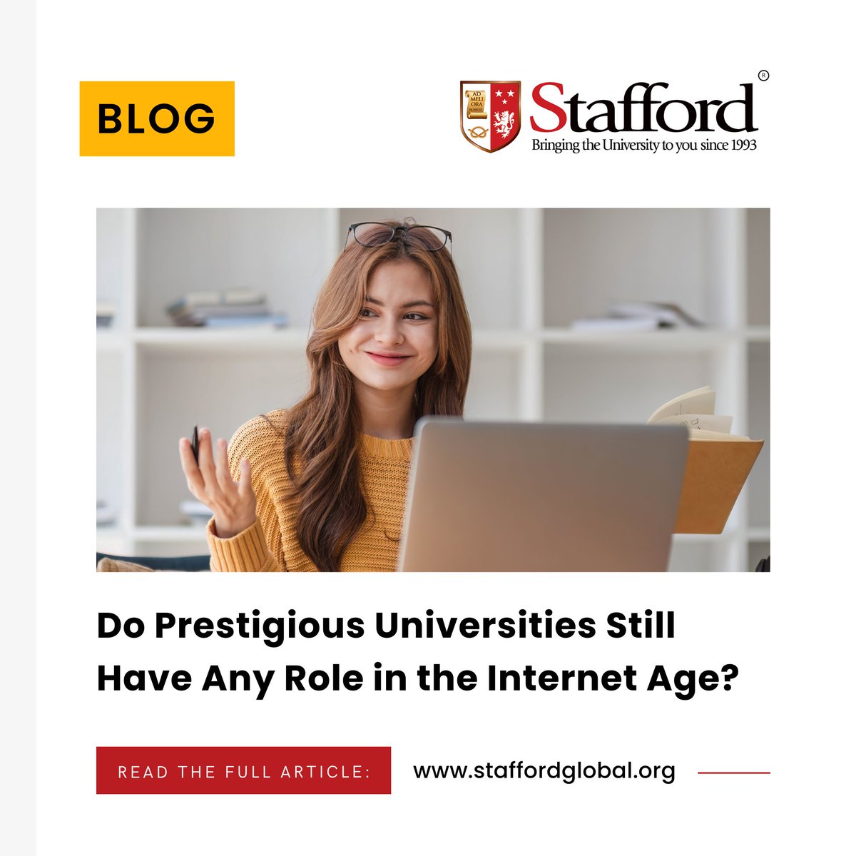 Is a prestigious degree a thing of the past? We break down the pros and cons of elite schools in the age of online learning. 👉 staffordglobal.org/articles-and-b… #education #futureofwork #StaffordGlobal #Blog