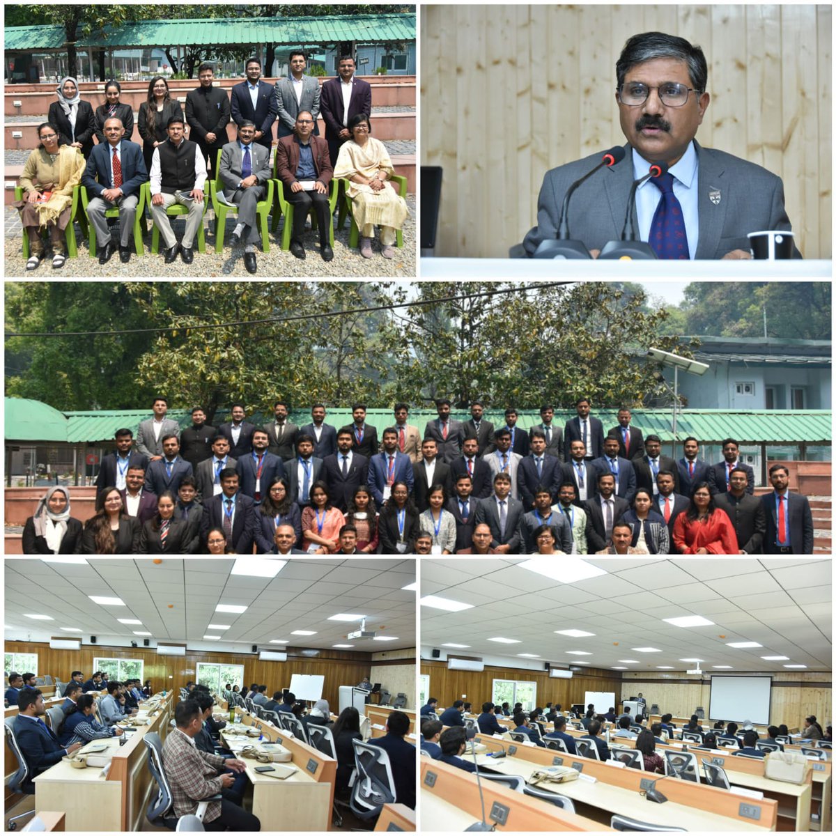 Had a privilege of interacting with young UK Judicial Service Officers, and Bihar Administrative Service Officers at Dr RS Tolia Academy of Administration, Nainital while dwelling deeper into innovative governance, sustainable development and health policies &amp; programs in India.