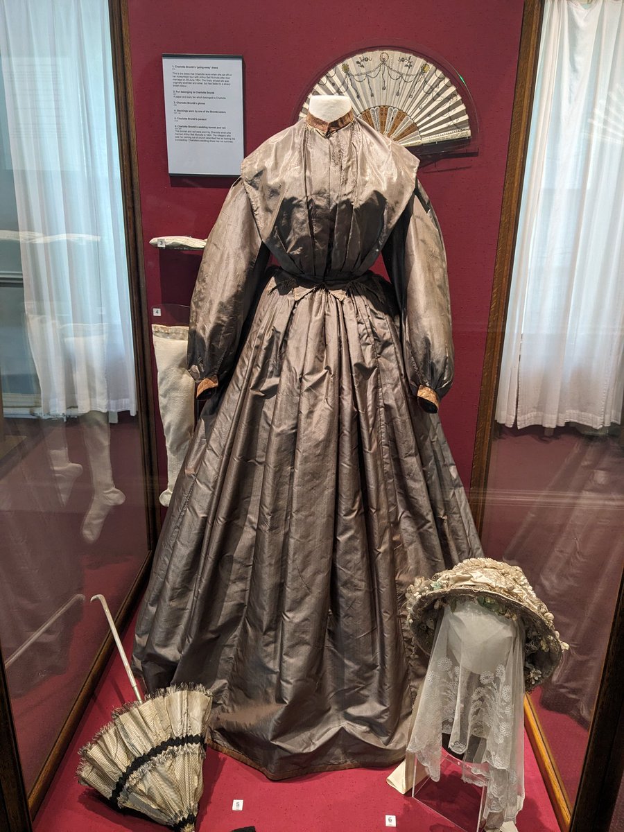 Charlotte Brontë's actual honeymoon dress!