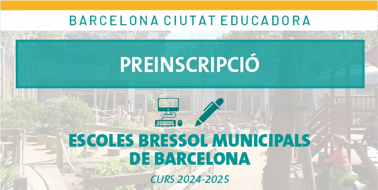 👶 Darrers dies de preinscripció per al curs 2024-2025 a les 12 escoles bressol municipals de #SantsMontjuïc i 105 de la resta de la ciutat. 💻 Podeu realitzar el tràmit en línia o presencialment fins al 16 de maig. ℹ️ i.mtr.cool/nheuclehke