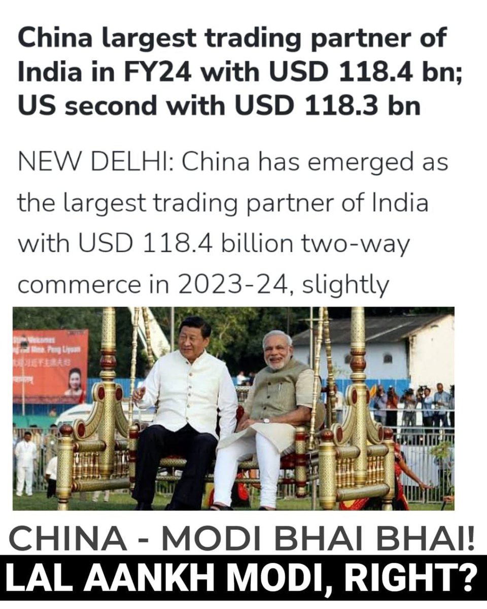Amid border tensions, China has become India's top trading partner in FY24, with USD 118.4 billion, surpassing the US. 

Why does the Modi government continue trade with China despite land disputes? How does this fit 'Atmanirbhar Bharat' goals? 

What steps are taken to diversify…