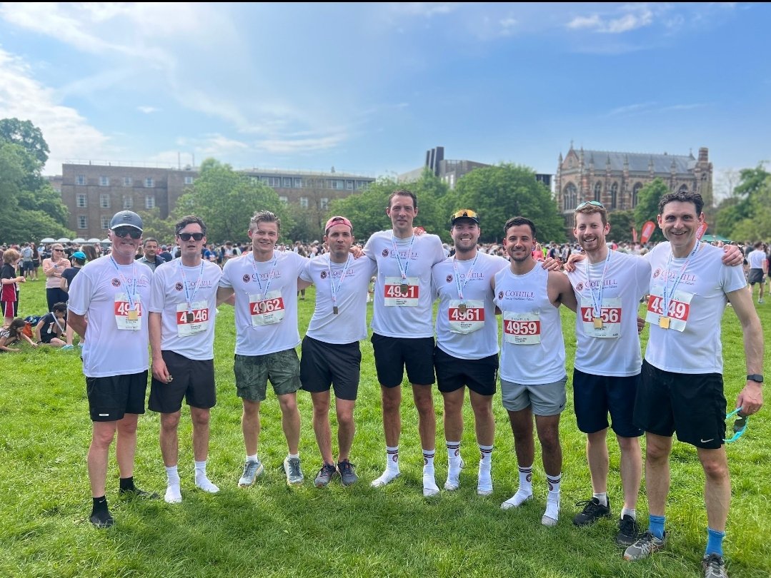 Congratulations to all of our pupils and staff for completing the @TownandGown10k in Oxford today in some steamy conditions 👏