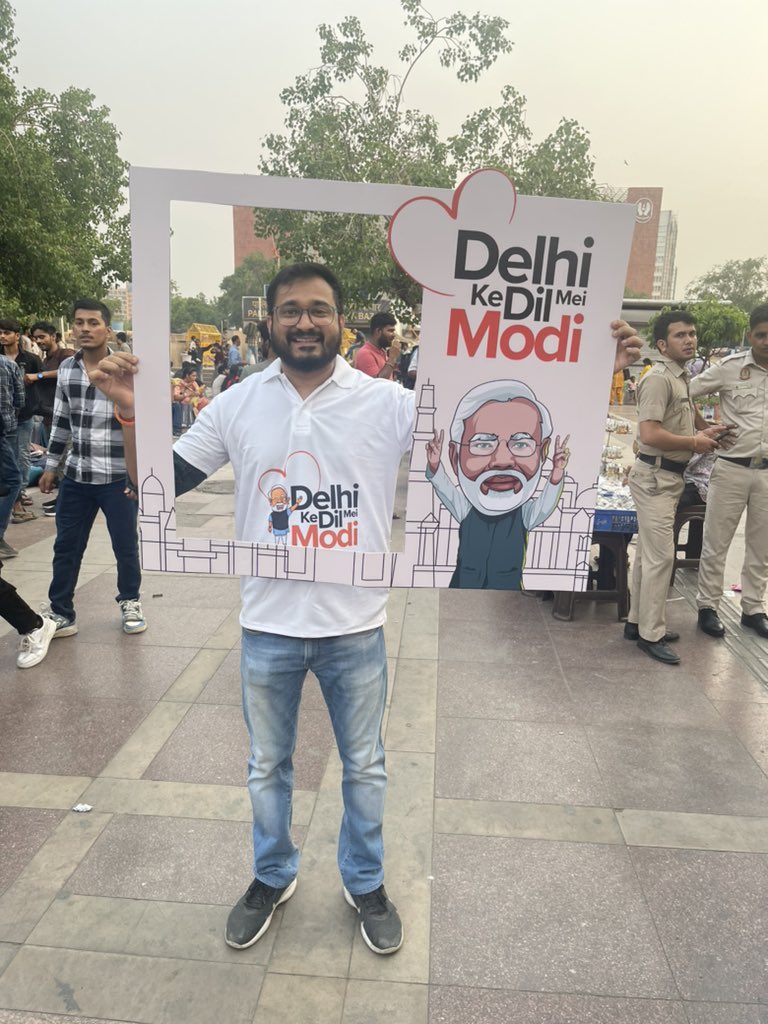 #DelhiKeDilMeModi