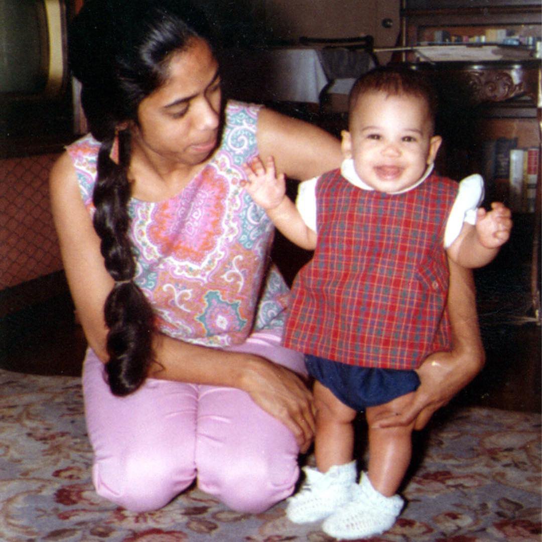 My mother, Dr. Shyamala Gopalan, had two goals in life: to cure breast cancer and to raise my sister and me. I miss her every day and think of her all the time. I am so proud to be her daughter. Happy Mother’s Day.