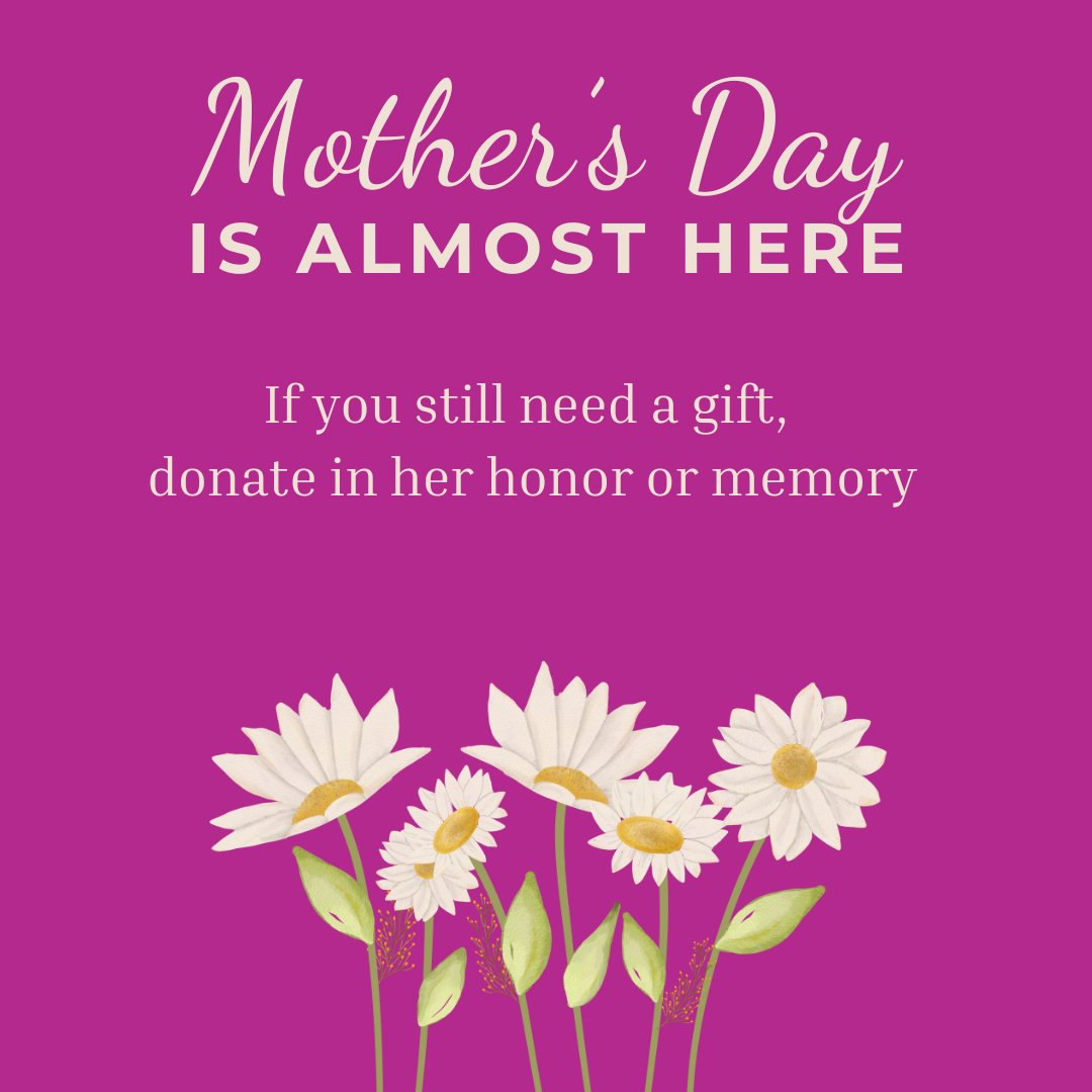 Celebrate Mom's love with a meaningful gesture: #Donate in her honor today! 🎁 Help our financial assistance program & you can send an e-card. colettelouise.com/donate #colettelouisetisdahl #cltfoundation #mothersday #donate #donation #financialassistance