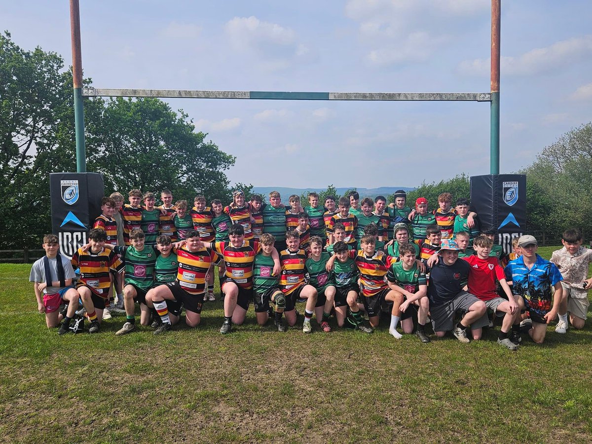 A great weekend for our under 14s playing @llantrisantrfc and @clwbrygbi in two games played in warm conditions but to a great standard. #Q4L