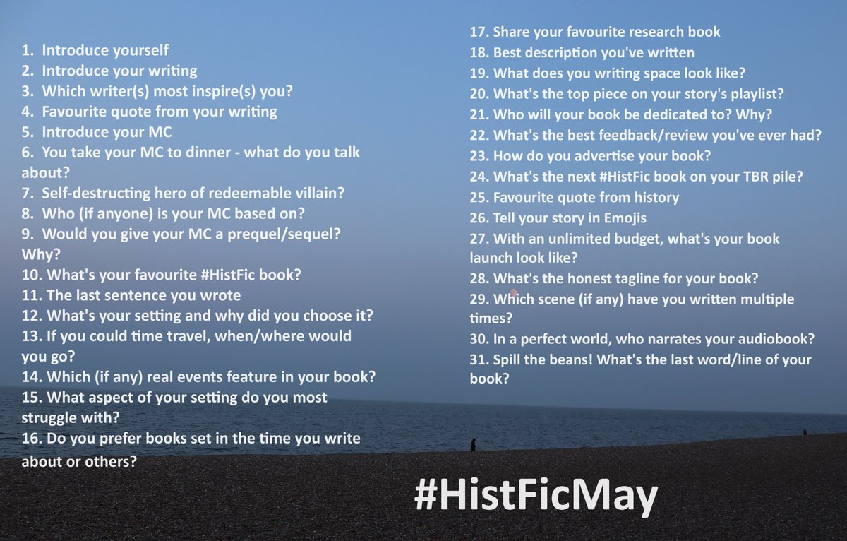 #HistFicMay Day 12 Most of my writings are set in different times and places. My current WIP is set in Aldeburgh in #Suffolk, a location where part of my family has been rooted for centuries. Like me, Mariner (my MC) has strong links to the sea, but my sea was around #Orkney.