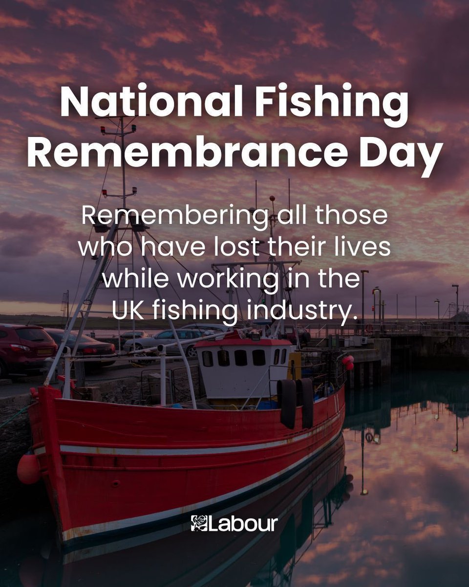 Today marks the first annual National Fishing Remembrance Day We remember all those who lost their lives at sea and highlight the sacrifices they made for the UK fishing industry