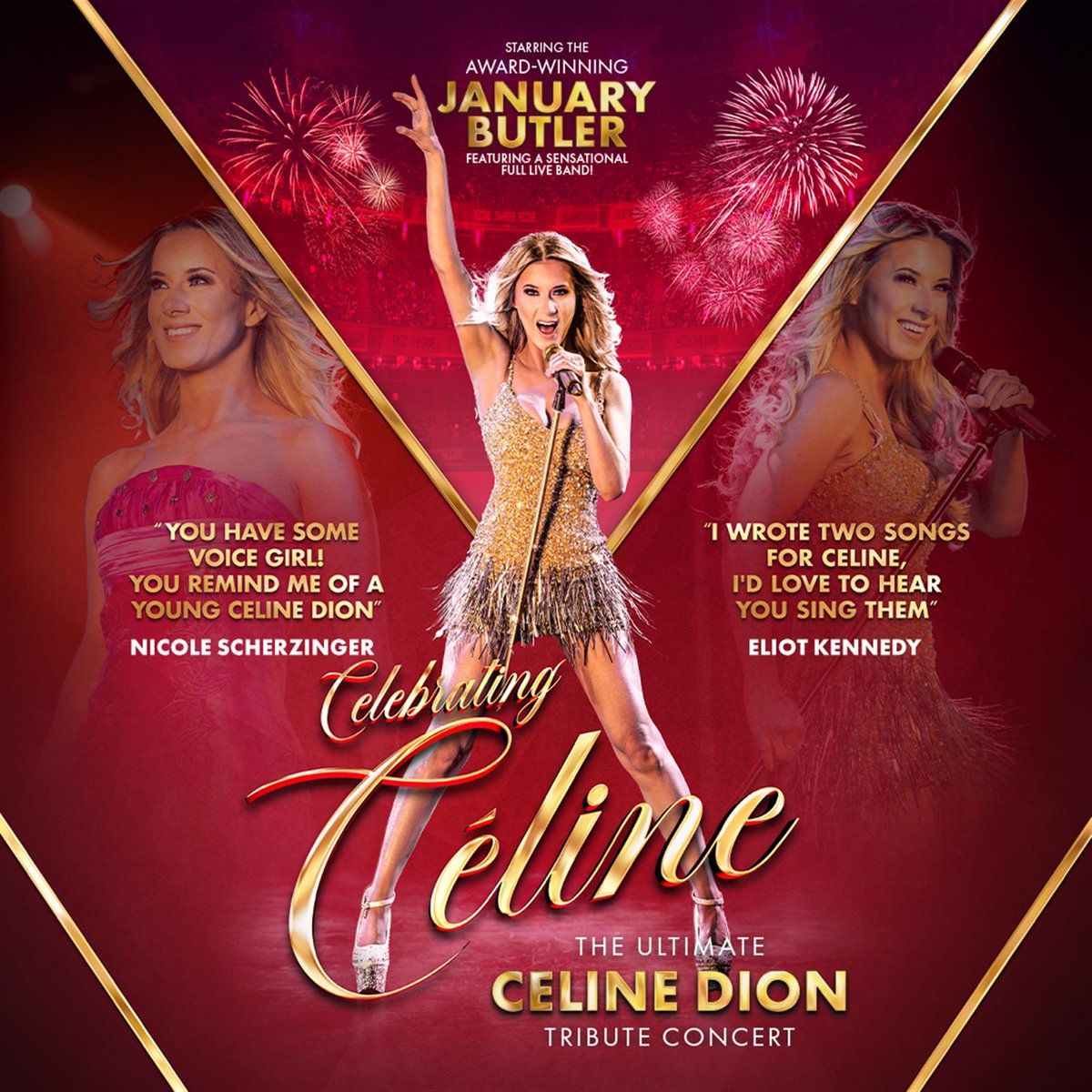 A tribute to a living icon 🎤 Celebrating Celine - The Ultimate Celine Dion Tribute Concert 📅 Thu 18 Jul 2024 🎟️ bit.ly/44yxgo2 Starring, January Butler, no one else comes close to recreating the sound, look and feel of this incredibly loved & admired global megastar