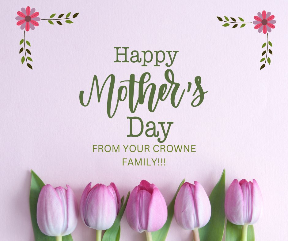 May all Mothers Everywhere have the Happiest Day Ever!! #foco #noco #crowneapartments #crowneliving #crownetimberline