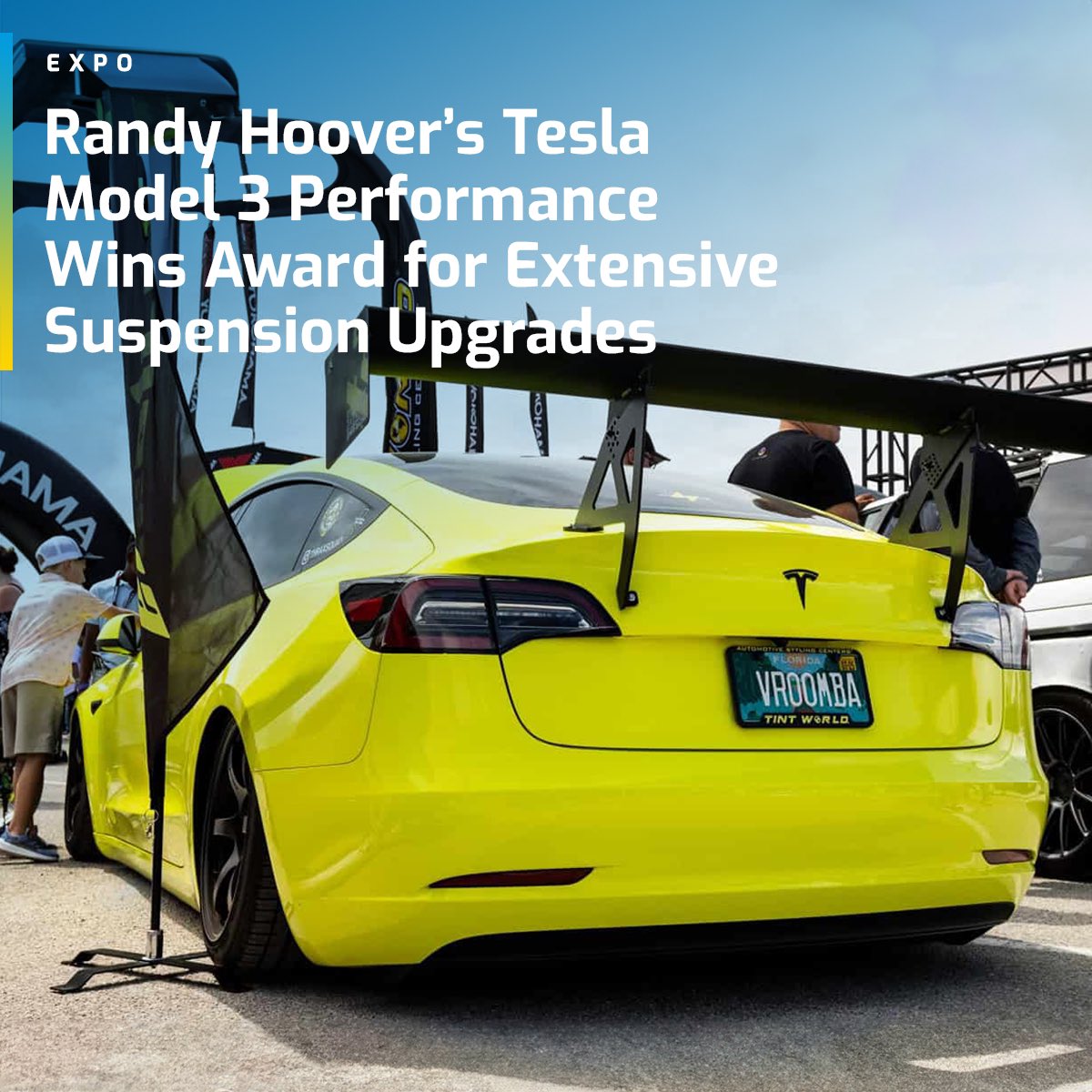 ElectrifyNews's tweet image. Randy Hoover has been celebrated across the United States in custom electric vehicles, pushing boundaries and redefining what’s possible with his latest project, a 2022 Tesla Model 3 Performance. 😎💪

Learn more: electrifynews.com/news/electrify…

#ElectrifyNews #ElectrifyExpo #ModifiedEV…