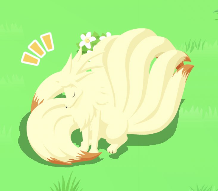 solo closed mouth full body closed eyes flower pokemon (creature) no humans  illustration images