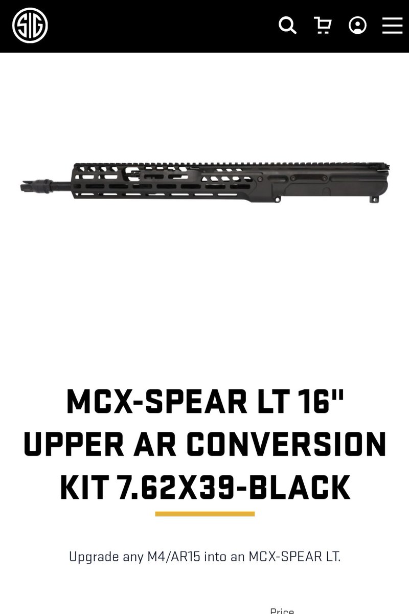 Spear 762x39 upper at @sigsauerinc 
avantlink.com/click.php?tool…