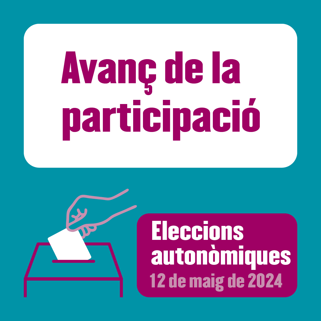 Darreres dades de participació #12M a #LHospitalet 🗳️A les 18 hores, ha votat el 42,90% del cens. Els resultats provisionals de l'escrutini es publicaran a 👉 l-h.cat/eleccions