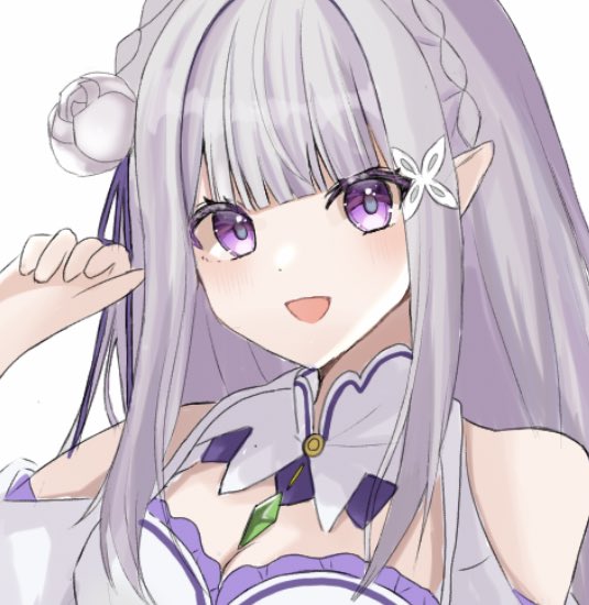 #エミリア #イラスト