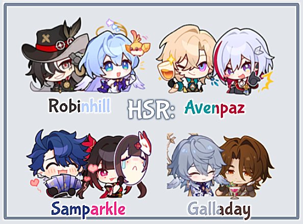 Ok, here are my fav ships in genshin and HSR just you to know, what is most will on my account
I won’t say that they will be equally, mostly if I have ideas, then I draw, but just a note of what to expect from me as a fan ♡
(Galladay is alive, I don't want to know anything else)