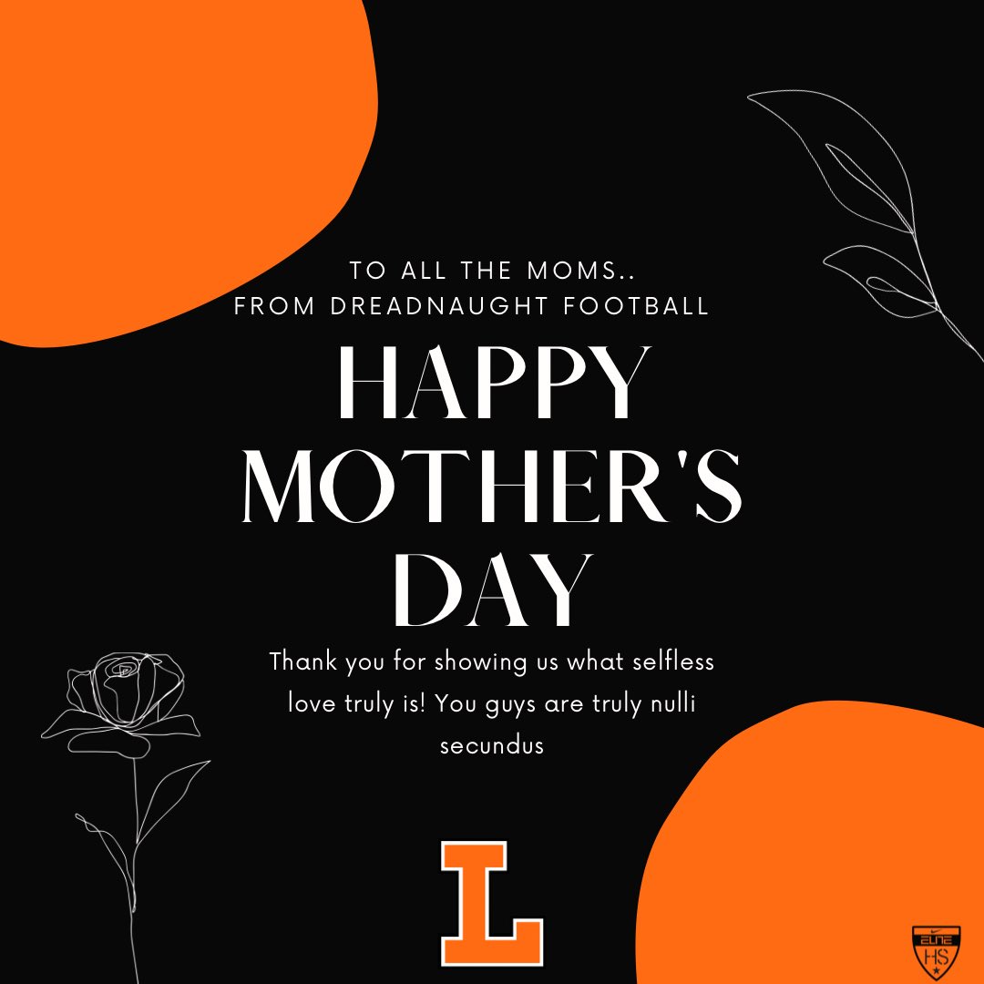 From us, to you…. Happy Mother’s Day! ⚓️🟠⚫️