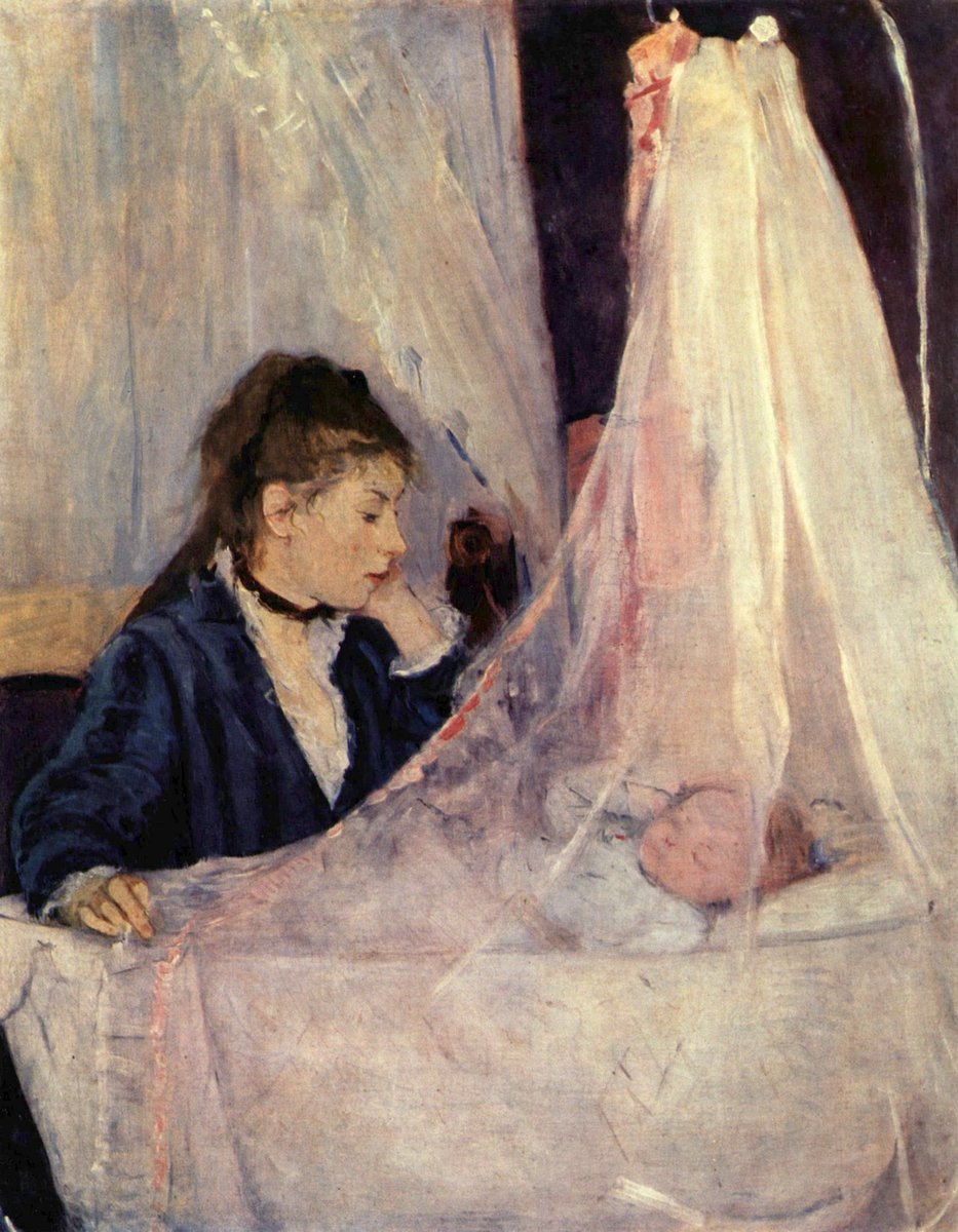 Le berceau
Berthe Morisot
1873

À toutes les mères ❤️