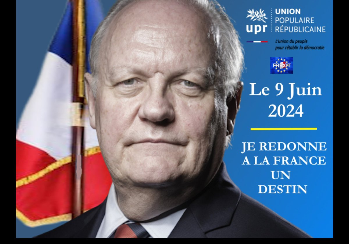 Nous tenons bon, Président, nous dépasserons ces 5%. @f_asselineau #BesoinDeFrance #UPR #Europeennes2024 💪💪💪