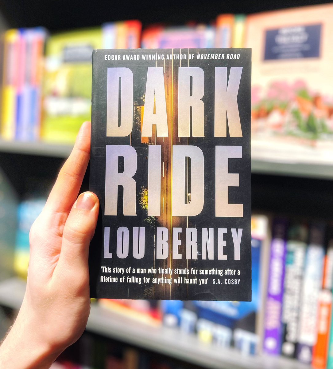 Sunday Staff Reads! 📖 This week Craig is racing through Dark Ride, the thrilling story of an unexpected hero who takes an interest in two hurt kids & ends up in over his head taking on a violent father & gang boss.