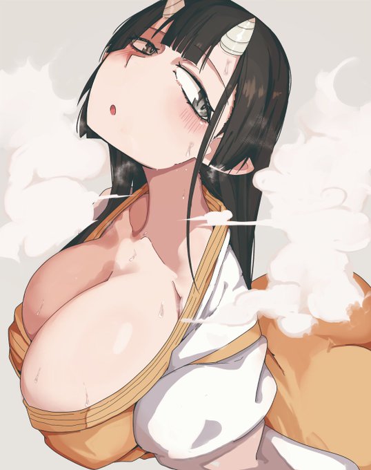 母の日なので急いでミスミ様を描きました 