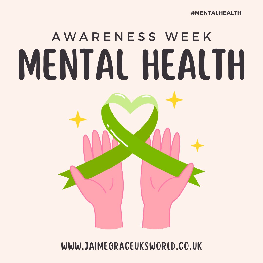 We're proud to support Mental Health Awareness Week

Have a read of all my Mental Health blogs:
jaimegraceuksworld.co.uk/category/menta…

#ToHelpMyAnxiety #mentalhealth #mentalhealthmatters #mentalhealthsupport #mentalhealthrecovery #mentalhealthawareness