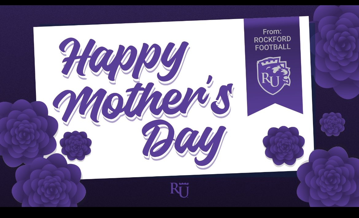 Regent Football wishes a Happy Mother’s Day to all you incredible women out there that are a living example of #Service #Sacrifice and #Respect We celebrate you today 🖤💜