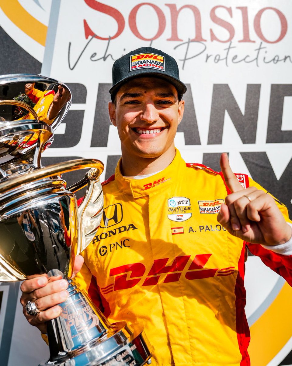 Congratulating @AlexPalou with another victory in the 2024 Indycar Season. Winning the Indy GP 👏🥇