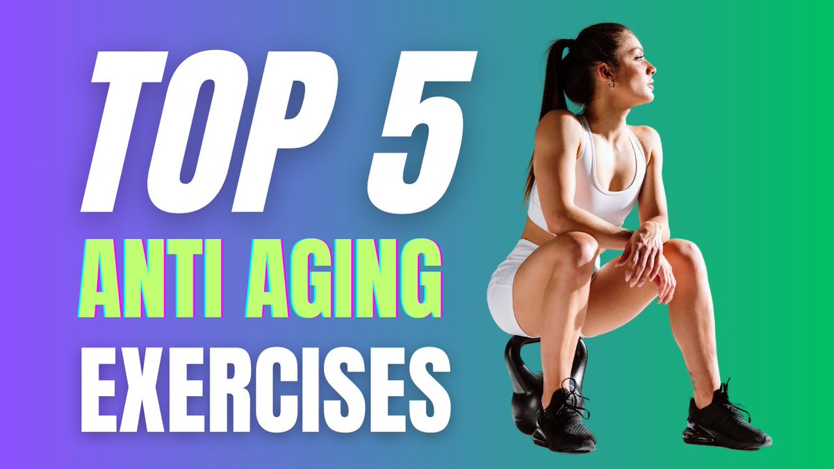 Check out our latest video on Top 5 Anti Aging Exercises  

youtu.be/OFhkc2g5u6U

#longevity #antiaging #wellness #exercise #gym #gymmotivation #gymlife #healthylifestyle #health #healthylifestyle #HealthyLiving #healthandwellness #healthcoach #gymlife #workout #healthiswealth