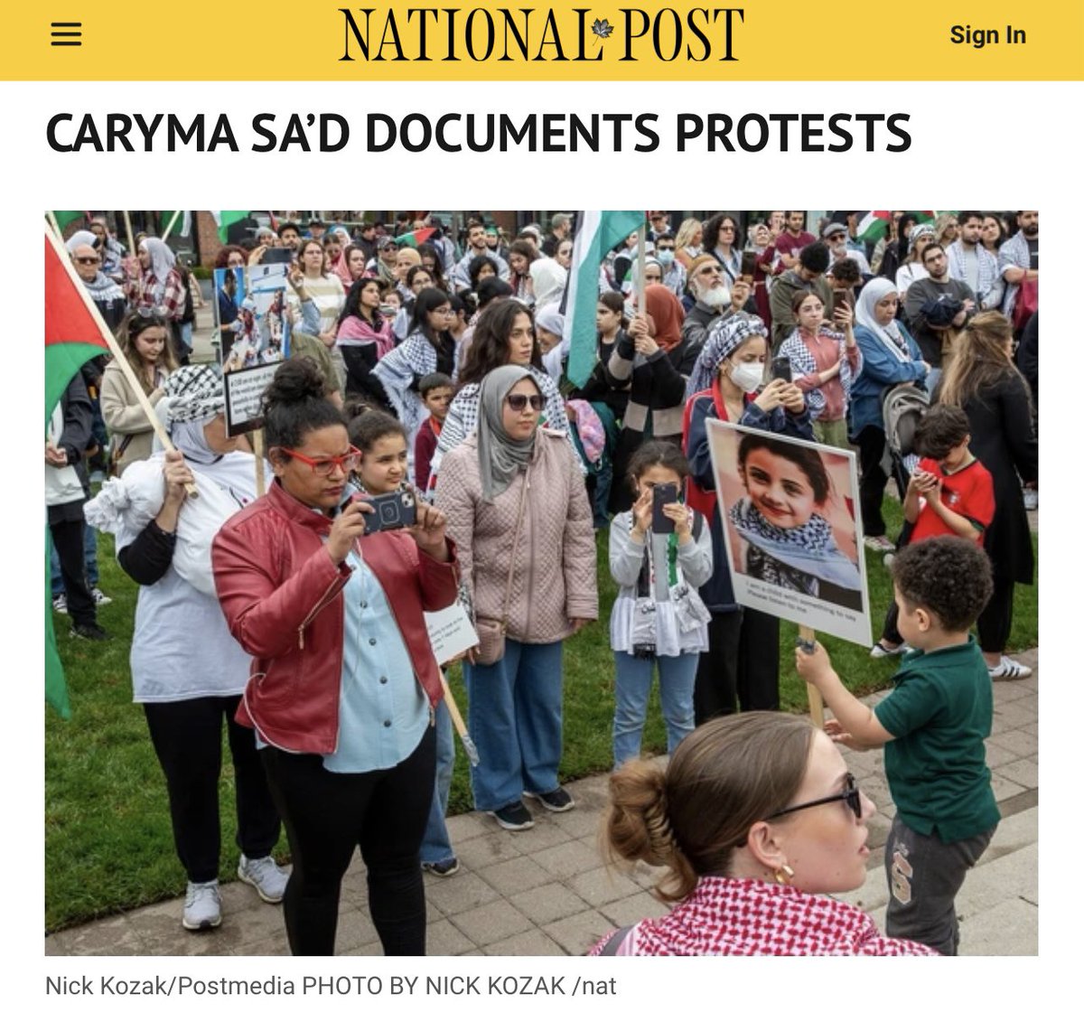 “Outside her work as a documentarian, she’s also notable for her investigations into 𝐃𝐢𝐚𝐠𝐨𝐥𝐨𝐧, a right-wing group that has been denounced as extremist. Sa’d, in turn, has argued that police relied too heavily on material from the 𝐂𝐚𝐧𝐚𝐝𝐢𝐚𝐧 𝐀𝐧𝐭𝐢-𝐇𝐚𝐭𝐞…