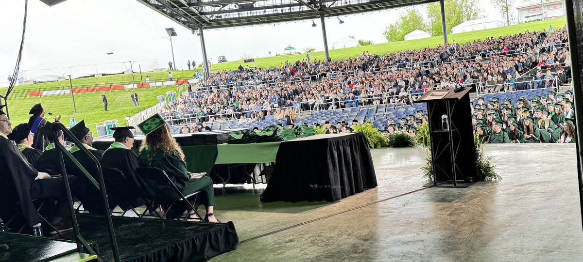 Very happy for all of <a href="/sunyesf/">SUNY ESF</a> graduates. The 2024 commencement was another great event at <a href="/OnondagaCounty/">Onondaga County</a> <a href="/EmpowerFCUAmp/">Empower FCU Amphitheater at Lakeview</a> . Such a special place and the perfect spot to recognize our graduating students. <a href="/sunyesfpres/">Joanie Mahoney</a> <a href="/CEJRyanMcMahon/">County Executive Ryan McMahon</a> <a href="/ASMGlobal/">ASM Global Ltd</a>