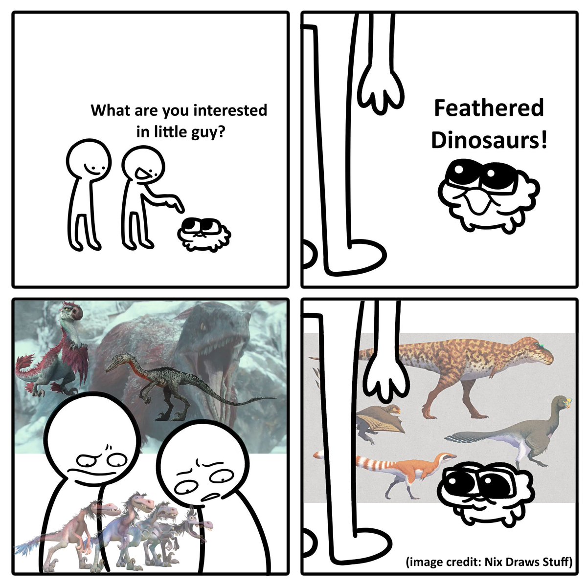 This is why we keep going on about good feathered dinosaur representation in media