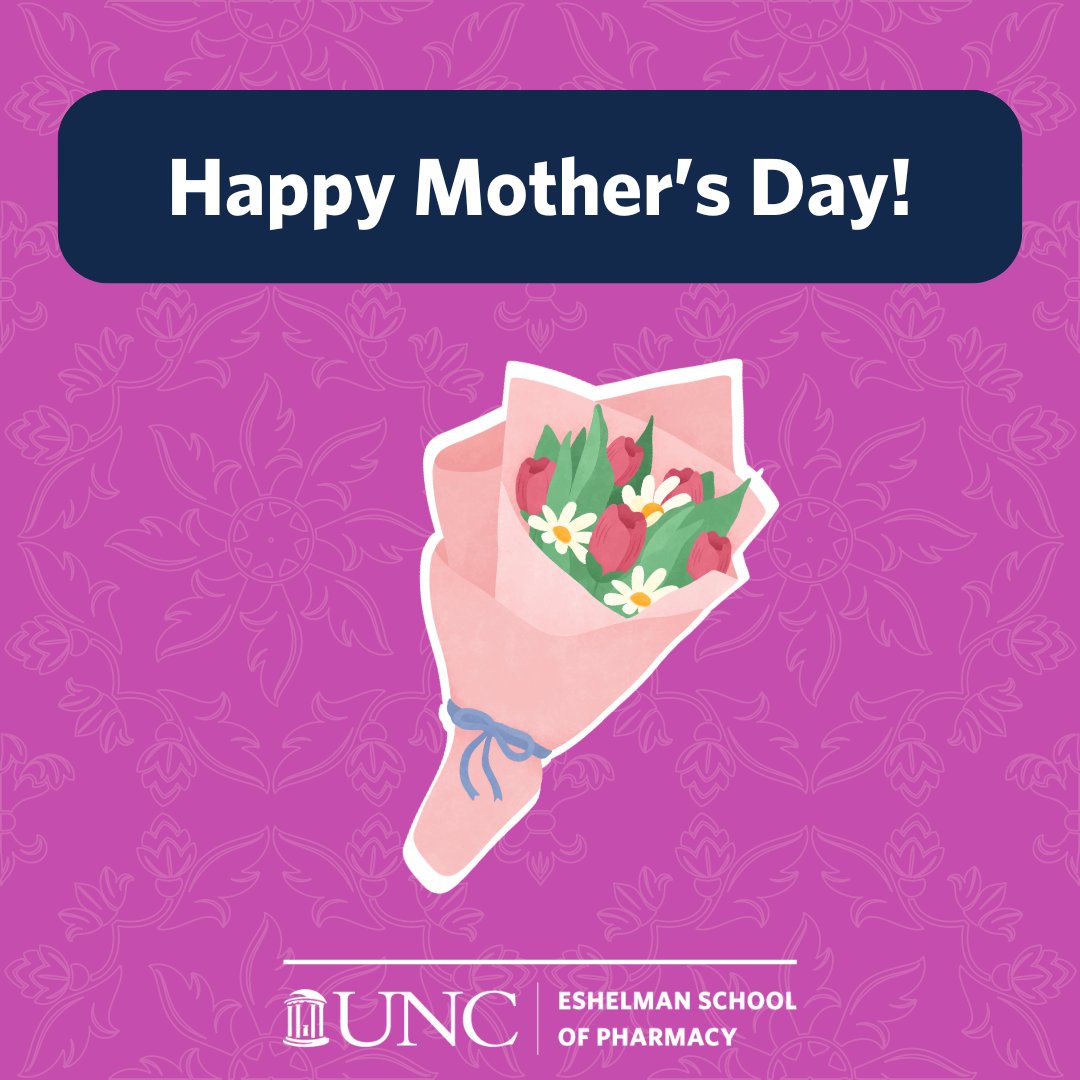 Happy Mother's Day! To all the hardworking mothers and mother figures in our Carolina pharmily, thank you for all you do!