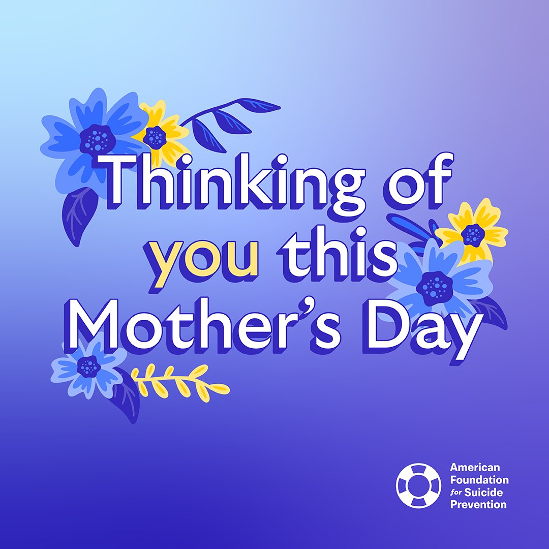 We're thinking of you this #MothersDay. Although this may be a difficult time, know that we are here for you and you are not alone. 💛