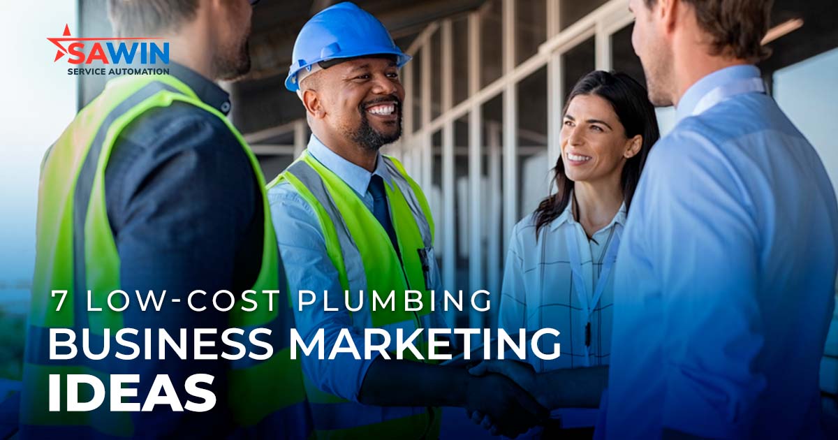 7 Low-Cost Plumbing Business Marketing Ideas
bit.ly/3AlBeTk 

It’s a competitive market out there. Explore ideas that are easy on your budget!

#fieldservicelife #fieldmanagement #plumbing #plumbinglife  #toolsofthetrade #skilledtrades #serviceprovider #fieldservices