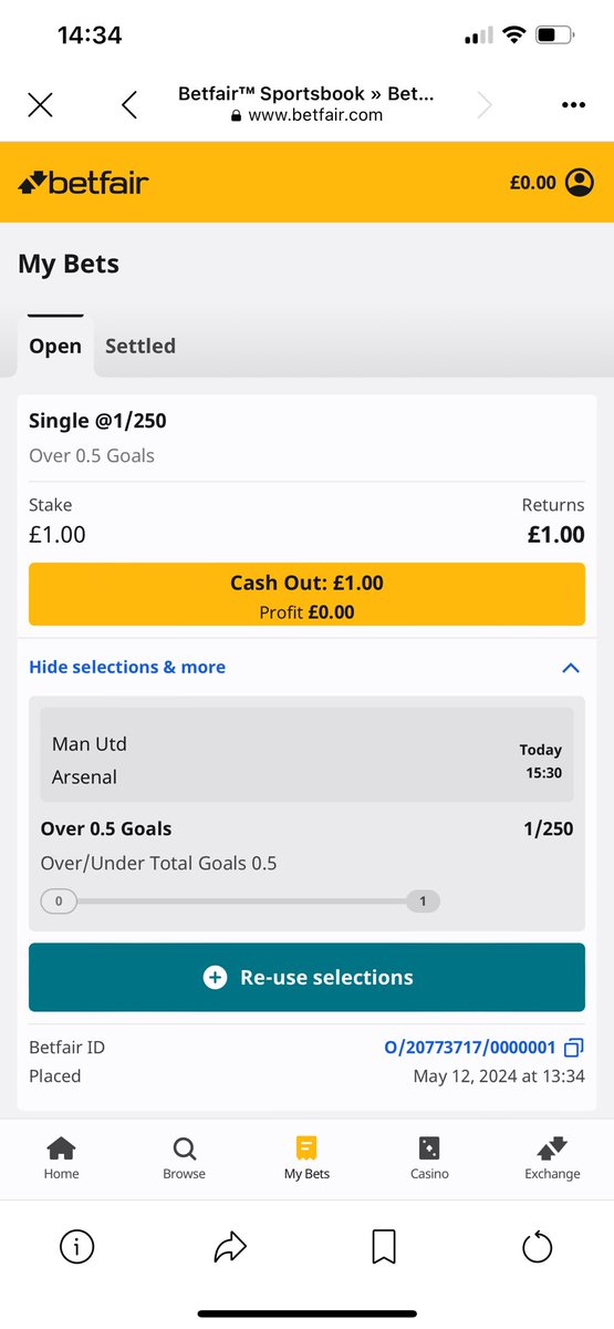 DanielReaney's tweet photo. @Betfair why are the odds not at 30/1 as per my new customer offer? https://t.co/3SiO3oJVYG