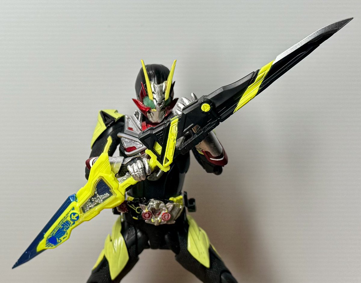S.H.フィギュアーツ 仮面ライダーゼロスリー完成！！ ギリギリだけど