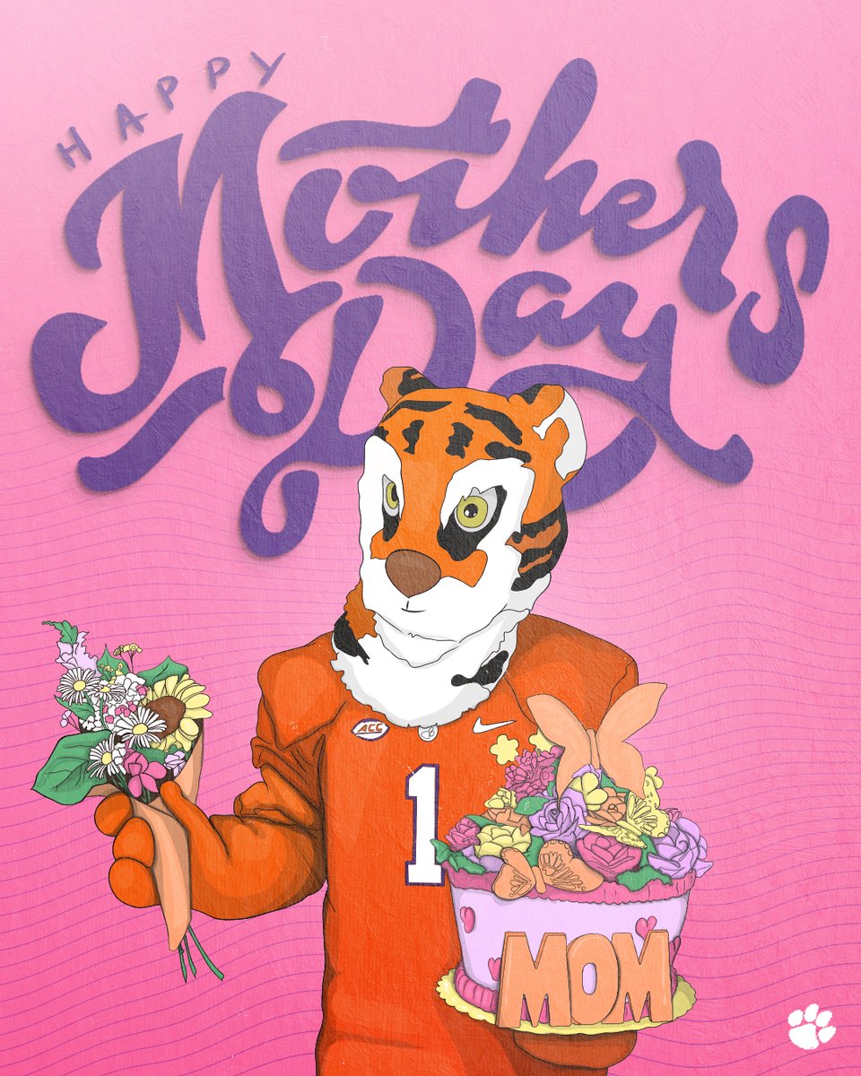 Happy Mother’s Day to all of the incredible moms in the #ClemsonFamily! 🧡🐅