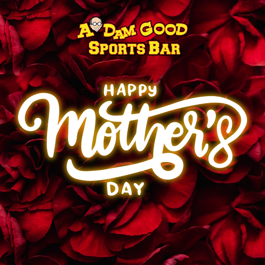 Roses are red, violets are blue, on Mother’s Day, we celebrate you! 🌹

Enjoy $5 Strawberry Margaritas and $5 House Vodka Martinis, and receive a complimentary rose today at A'Dam Good Sports Bar!
