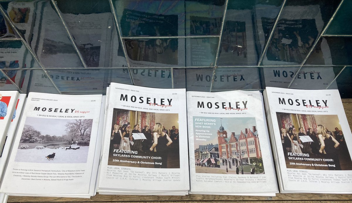 Fancy a free back issue of @MoseleyB13Mag? Then pop into @heath_kings library! I recommend the December 23/January 24 edition with yours truly on the cover! 🐕
