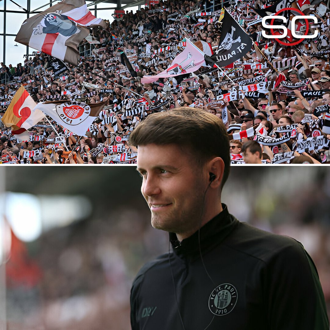 SC_ESPN's tweet image. 🇩🇪 ¡13 AÑOS DESPUÉS, ST. PAULI VUELVE A LA #BUNDESLIGA!

👏 A una fecha del final, aseguró el ascenso a la máxima categoría (la jugó por la última en la temporada 2010/11)

📍 Es de la ciudad de Hamburgo y en 3 días cumplirá 114 años de vida

ℹ️ Será su novena vez en Primera…