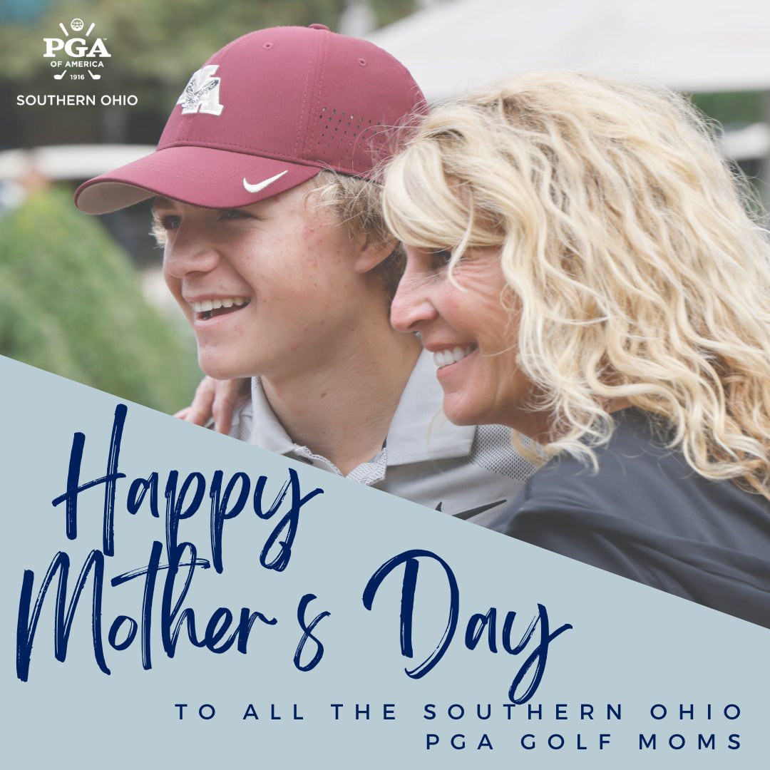 We ❤️ our Southern Ohio PGA Golf Moms!

Happy Mother's Day 💐