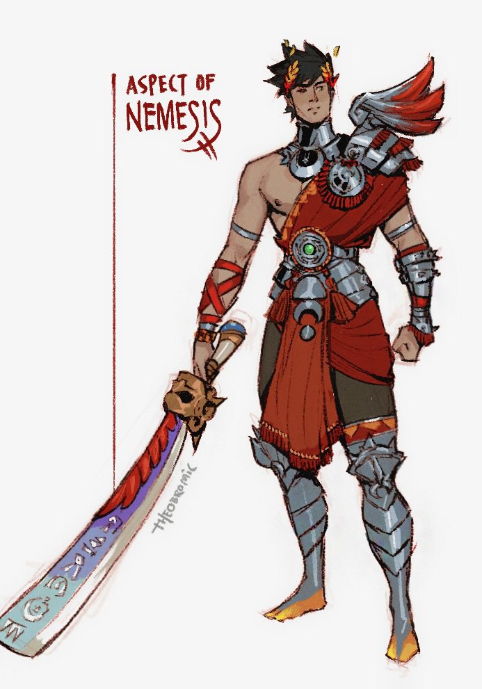 nemesis would probably shit talk zagreus for not using her sword the right way